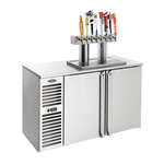 Krowne Metal , DB60L-BSS-RL, Draft Beer Cooler
