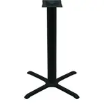 Oak Street , B30-4-BAR, Table Base, Metal