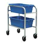 Quantum Foodservice , TR2-2516-8BL, Bus Box / Tub Storage Rack / Cart