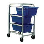 Quantum Foodservice , TR3-2516-8BL, Bus Box / Tub Storage Rack / Cart