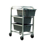 Quantum Foodservice , TR3-2516-8GY, Bus Box / Tub Storage Rack / Cart