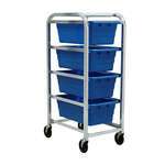 Quantum Foodservice , TR4-2516-8BL, Bus Box / Tub Storage Rack / Cart