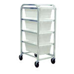 Quantum Foodservice , TR4-2516-8WT, Bus Box / Tub Storage Rack / Cart