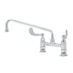 T&S Brass B-0221-WH4, Faucet, Deck Mount