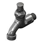 T&S Brass , B-0703-124A, Manual Faucets