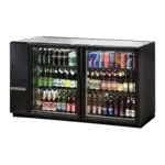 True Manufacturing TBB24-60-2G-Z1-BST-B-1, Back Bar Cabinet, Refrigerated