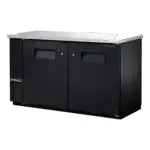 True Manufacturing TBB24-60-2S-Z1-SFT-B-1, Back Bar Cabinet, Refrigerated