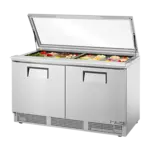 True Manufacturing , TFP-64-24M-FGLID-HC, Refrigerated Counter, Mega Top Sandwich / Salad Unit