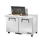 True Manufacturing TSSU-48-12M-B-HC, Refrigerated Counter, Mega Top Sandwich / Salad Unit