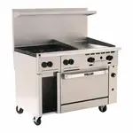 Vulcan 48C-4B24G, Range, 48" Restaurant, Gas