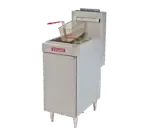 Vulcan LG300, Fryer, Gas, Floor Model, Full Pot